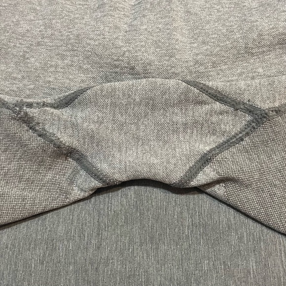 Gymshark Flex Seamless Leggings L Light Grey Marl Pink Waist High Waisted Sculpt - Picture 6 of 10